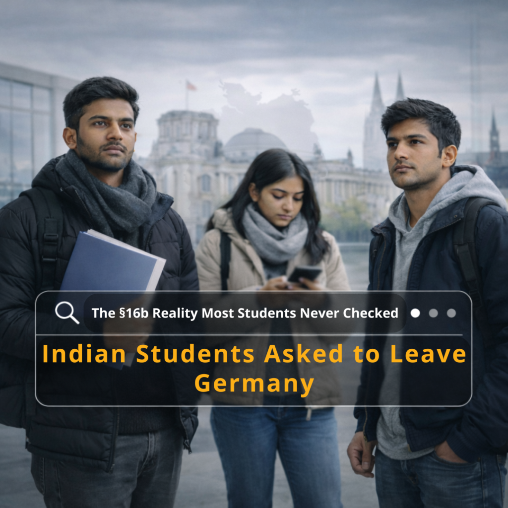 Indian Students Asked to Leave Germany: The §16b Reality Most Students Never Checked