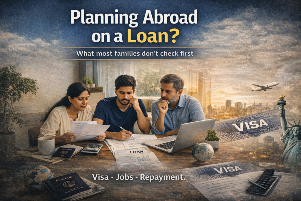 Loan-Dependent Study Abroad: Hidden Financial & Visa Risks Every Family Must Know (2026 Guide)