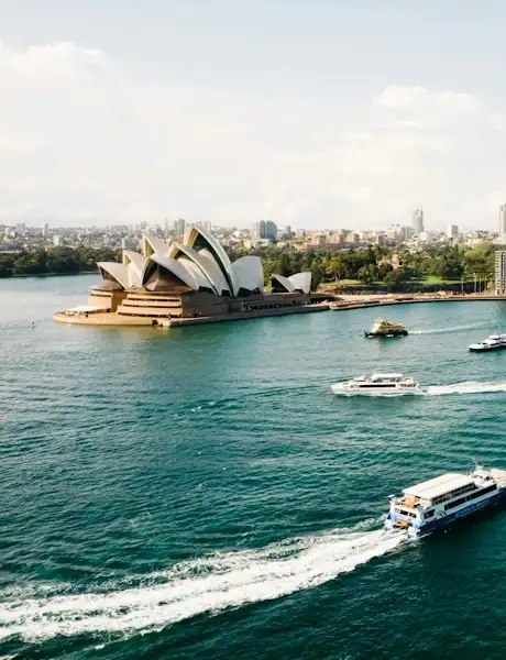 Sydney harbour in Australia